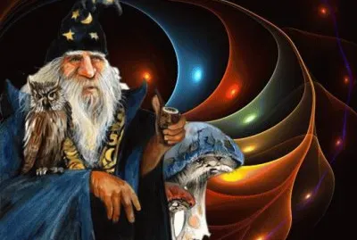 Fadas, bruxas e ninfas.