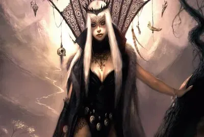 Fadas, bruxas e ninfas.