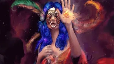 Fadas, bruxas e ninfas.