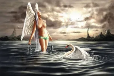 Fadas, duendes e ninfas.