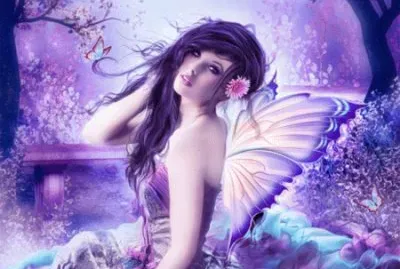 Fadas, duendes e ninfas.