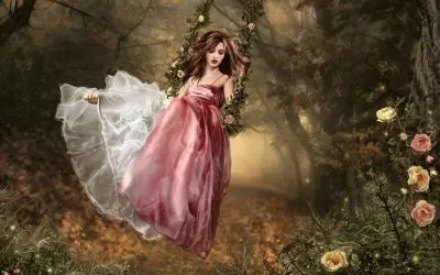 Fadas, duendes e ninfas.