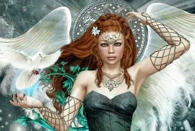 Fadas, duendes e ninfas.