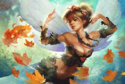 Fadas, duendes e ninfas.