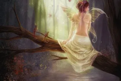 Fadas, duendes e ninfas.