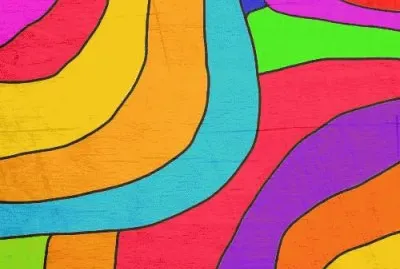 פאזל של Colored Stripes