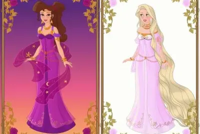 Megara Rapunzel jigsaw puzzle
