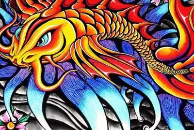 Dragon Fish jigsaw puzzle