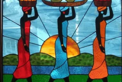 African Woman going to the Market jigsaw puzzle