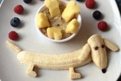 perro banana
