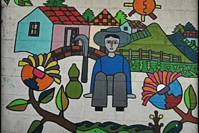 Street art from El Salvador jigsaw puzzle
