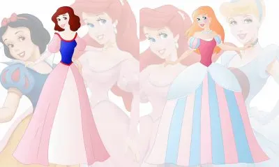 SnowWhite Ariel Cinderella
