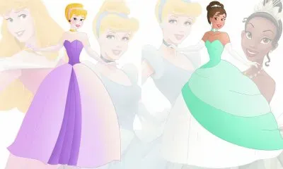 Aurora Cinderella Tiana