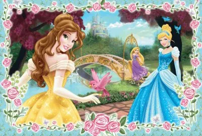 Belle Rapunzel Cinderella