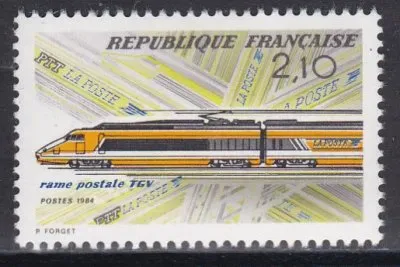 TGV postal jigsaw puzzle