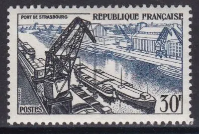 Port de Strasbourg jigsaw puzzle