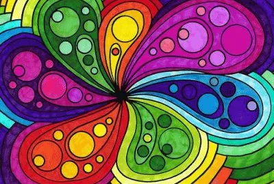 Colorful jigsaw puzzle