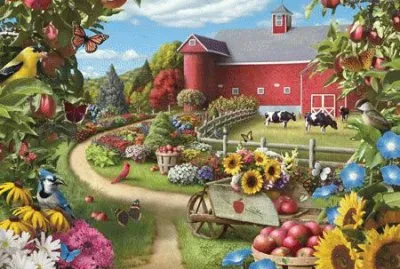American Farm House jigsaw puzzle