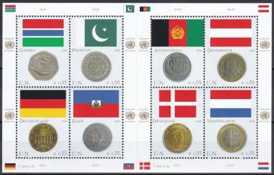 Drapeaux et monnaies jigsaw puzzle