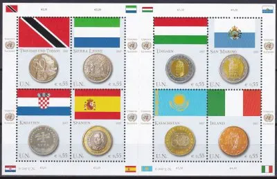 Drapeaux et monnaies jigsaw puzzle