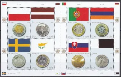 Drapeaux et monnaies jigsaw puzzle