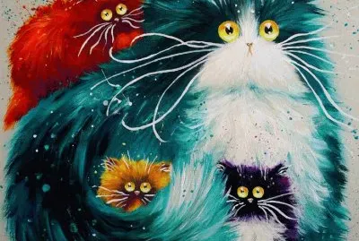 פאזל של Cats on the Move