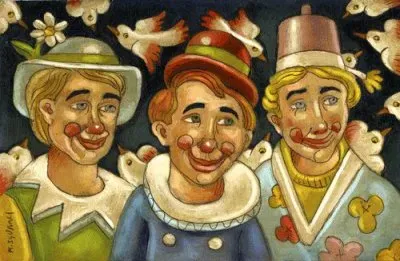 The Clowns by Roberto Sguanci jigsaw puzzle