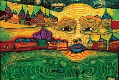 Art from Friedensreich Hundertwasser jigsaw puzzle