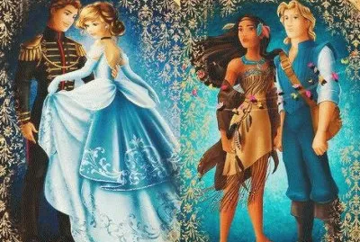 Prince Cinderella Pocahontas John