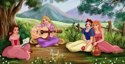 Belle Rapunzel SnowWhite Giselle