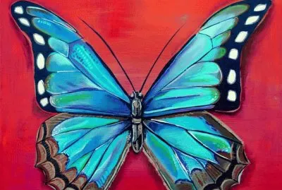 פאזל של Butterfly Painting