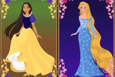 Pocahontas Rapunzel