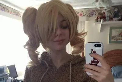 antes de maquillarme de harley