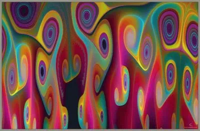 Light paint mix jigsaw puzzle