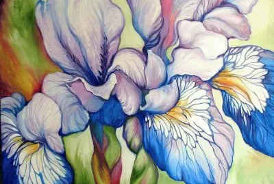 פאזל של Iris Flower