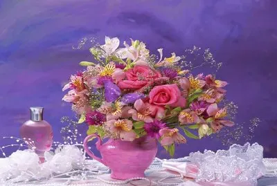 פאזל של Gorgeous Romantic Still Life Art