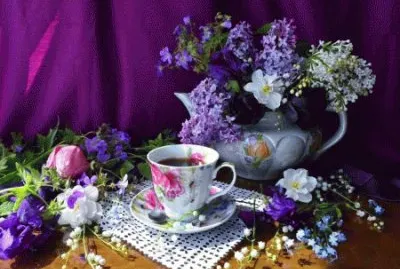 Tea with a Scent of Spring