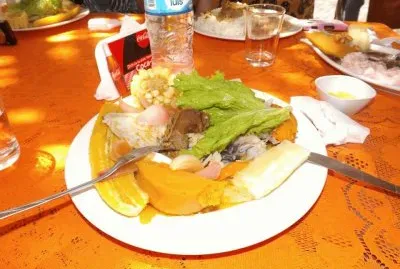 Almorzando en Chiclayo