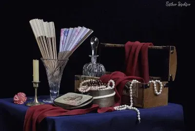 Vintage Table Display-Still Life