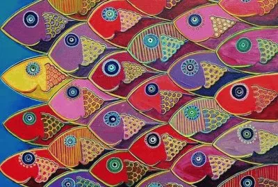 Fishes jigsaw puzzle