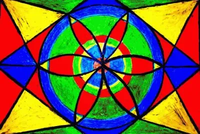 פאזל של Colored Star