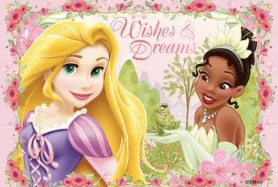 Rapunzel Tiana jigsaw puzzle