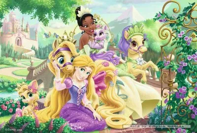 פאזל של Rapunzel Tiana
