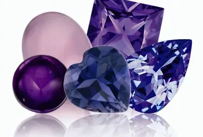 Various Purple Gemstones