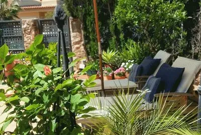 en el jardÃ­n
