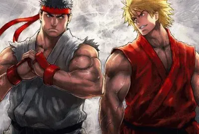 Ryu e Ken jigsaw puzzle