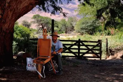 pintando jigsaw puzzle