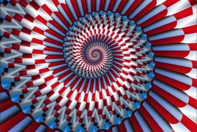 Spiral jigsaw puzzle
