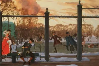 פאזל של Konstantin Somov 1869-1939