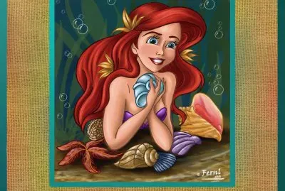 Ariel jigsaw puzzle